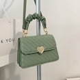 thumbnail image 4 of El bolso de moda de cuero artificial plisado bolso de hombro tipo bandolera es popular este año., 4 of 6