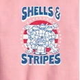thumbnail image 2 of Teenage Mutant Ninja Turtles - Shells And Stripes - Youth Crewneck Fleece Sweatshirt, 2 of 4
