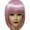 Deep Blue, Red, White, Green, Purple, Orange, Yellow, Black, Pink, Light Blue, Golden, Coffee, Big Red, variant on Bob Short Hair Wig With Straight Bangs,Heat Resistant Yaki Synthetic Hair,13 Colors for your Chose