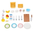 thumbnail image 1 of 1:12 Scale Miniature Cookware DIY Dollhouse Kitchen Cooking Utensil Tools Playset Accessories25pcs, 1 of 8