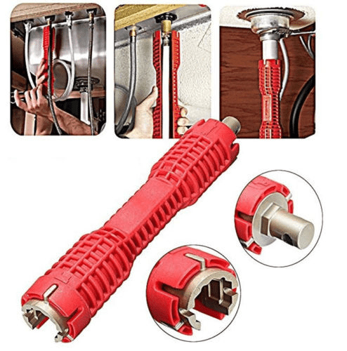 Multi-function Essential Water Pipe Wrench Sink Faucet Socket Wrench 