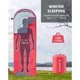 thumbnail image 2 of Sleeping Bags for Adults Backpacking Lightweight Waterproof- Cold Weather Sleeping Bag for Girls Boys Mens for Warm Camping Hiking Outdoor Travel Hunting with Compression Bags, 2 of 14