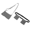 thumbnail image 3 of Mastectomy Drain Holder Soft Adjustable Reusable Breast Surgery Drainage Pouch with Shower Bag Gray, 3 of 5