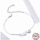 thumbnail image 3 of Pulsera Opal Cat de plata 925 con baño de rodio para mujer, 3 of 3