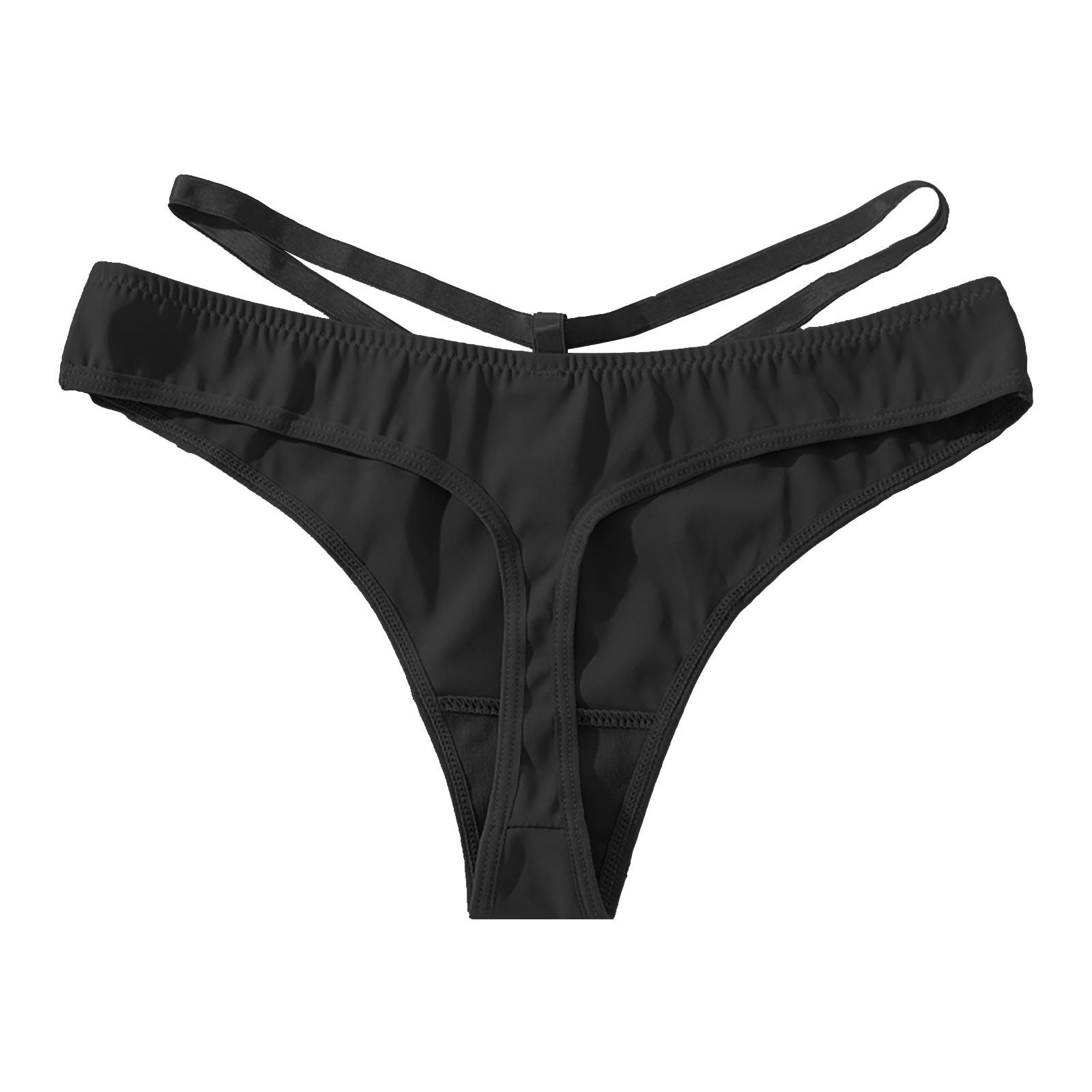 Wotryit Womens Panties Seamless Thongs For Women Underwear Lady Low