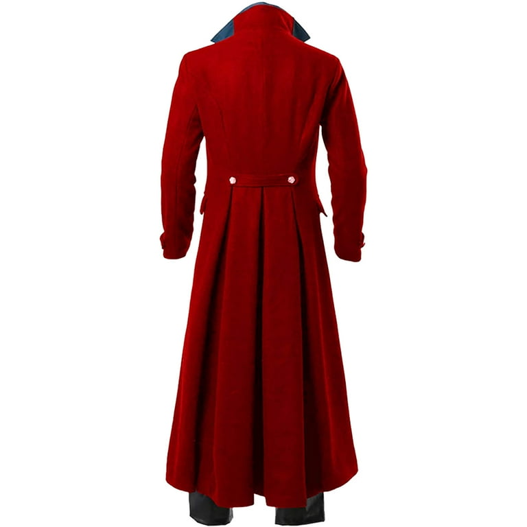 ジャケット・アウター GANGSTERVILLE CLASSIC PARLOR-TRENCH COAT Zunfeo Trench Coat Men Steampunk Vintage Dress Jacket