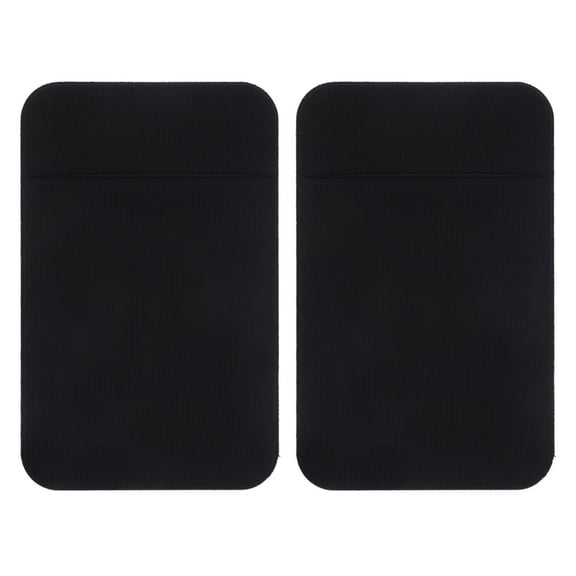Worgeous Cell Phone Adhesive Card Holders Fabric 2Pcs