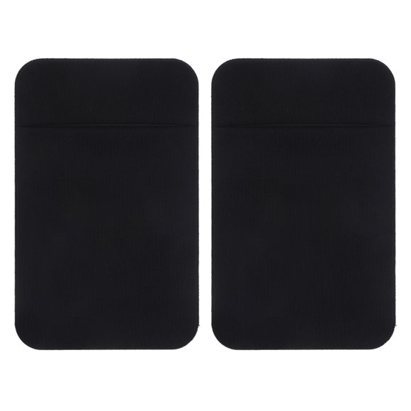 BALAHAPY 2Ud Billetera Autoadhesiva Para Teléfono Con Material Resistente Negro
