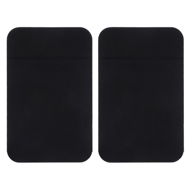 BALAHAPY 2Ud Billetera Autoadhesiva Para Teléfono Con Material Resistente Negro