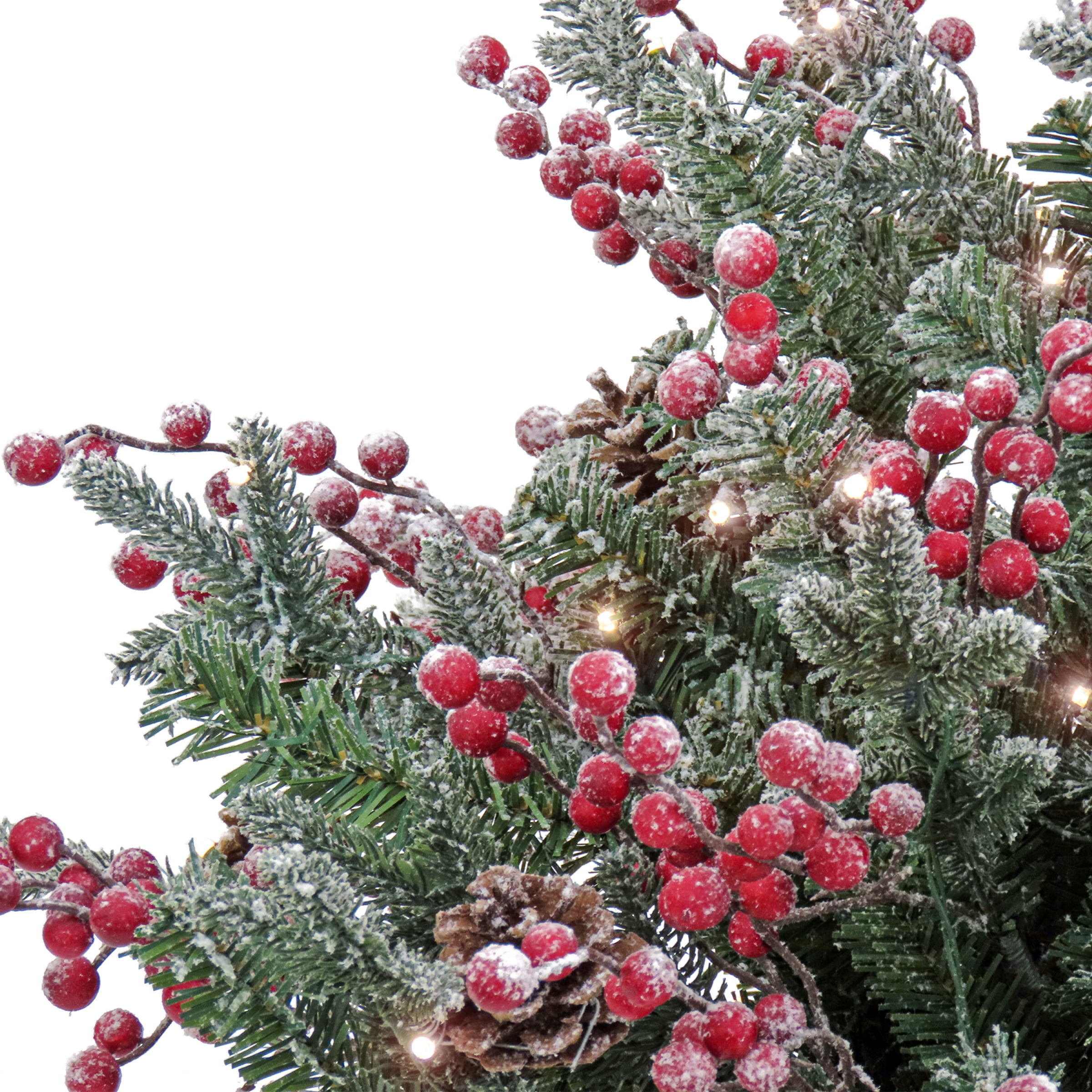 National Tree Company HGTV Home Collection Pre-Lit Artificial Christmas  Shrub Planter Filler - ShopStyle