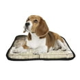 thumbnail image 2 of PKQWTM vintage brown wooden door locked Pet Dog Cat Bed Pee Pads Mat Cushion Potty Dogs Blankets Crate Bed Kennel 20x24 inch, 2 of 3