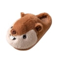 thumbnail image 2 of POROPL House Slippers for Women,Cute Fuzzy Slippers Plush Animal House Shoes Cozy Warm Indoor Slip On, 2 of 5