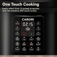 thumbnail image 4 of 12-in-1 Electric Pressure Cooker 8 Quart, 1200W olla de presion Multi-Cooker with Stainless Steel Pot, Slow Rice Cooker, Saute, Steamer, Yogurt & Food Warmer, Delay Timer, Black, 4 of 5