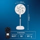 thumbnail image 5 of Ventilador de pedestal Taurus SPUTNIK 18 pulgadas 3 velocidades, 5 of 7