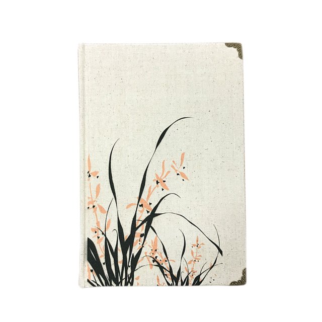 Cuadernos de lino, blocs de notas de tapa dura con líneas en blanco, diarios, cuadernos de composición MFZFUKR BST3000967-2
