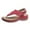 Red, variant on Utoimkio Platform Sandals for Women Plus Size Women's Summer Casual Comfortable Sandals Slope Heel Tassels Decoration Sandals