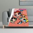 thumbnail image 6 of The Powerpuff Girls Blanket Anti-Pilling Flannel 32"X48" Super Soft Plush Air Condition Quilt Fluffy Warm Cozy Decorative Blankets, 6 of 7