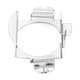 thumbnail image 3 of Pair of H7 LED Headlight Bulbs Adapter Retainer Holder for Mercedes ? Benz Ford Silver, 3 of 5