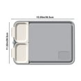 thumbnail image 3 of Viflosae Kitchen Cutting Board Extra Large Mould Proof Household Plastic Chopping Board with Grinding Area, Grooves and Side Detachable Small Catch Tray Kitchen Stuff Accessories, 3 of 6