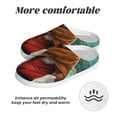 thumbnail image 6 of Lsque Meditating French Bulldog Pattern Womens Comfort Cotton on Scuff With Memory Foam and Anti-skid Sole Slipper-39/40, 6 of 7