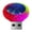 Colorful gradient, variant on Plugs Play LED Car Lighting with 7 Color Modes USB Powered LED Lamp for Auto Interior Home Decoration