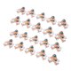 thumbnail image 2 of Parche bordado de 20 piezas, parches de costura DIY con forma de astronauta para decoración de bolsos de ropa, 2 of 8
