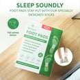 thumbnail image 2 of SaluVera Detox Foot Pads with Ginger & Bamboo Vinegar for Relaxation & Foot Care, 20 Count, 2 of 10