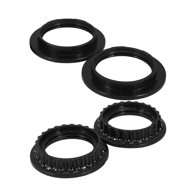 OULII 4Ud Anillos Sujetadores Para Pantallas De Color Negro Para Lámparas De