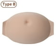 thumbnail image 6 of Doomiva Fake Pregnancy Belly 3-10 Months Artificial Pregnant BellyCostume Acting as Pregnant Women Cosplay Photography Props Type B Nude M, 6 of 7