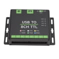 thumbnail image 1 of USB To 8CH TTL Converter, USB To 8CH TTL UART Converter Self Recovery Fuse  for High Communicating Applications, 1 of 7