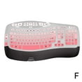 thumbnail image 4 of Film de Clavier en Silicone pour-Logitech m K350 Anti-Poussière et Imperméable Lot Q4, 4 of 6