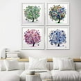 thumbnail image 4 of MINKUROW Special Shaped Diamond Art Kits Crystal Diamond Paintings Tree Arts Craft Home Wall Decor(12X12inch/Summer Tree), 4 of 6