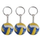 thumbnail image 1 of 3 llaveros colgantes de voleibol de imitación, recuerdo deportivo de voleibol, 1 of 5