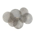thumbnail image 6 of DecMode Black Metal Geometric Overlapping Perforated Plate Wall Decor, 6 of 12