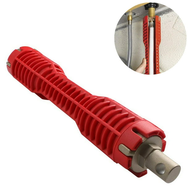 Reactionnx 8 in 1 Faucet And Sink Installer Multifunctional Faucet Wrench Removal Tool for