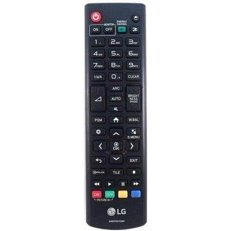 LG Electronics AKB74915384 Remote Control for 43LH5700 Smart LED TV - 2 x AAA Battery Required