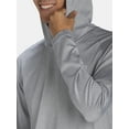 thumbnail image 3 of George Men's and Big Men's Hooded Sun Shirt with Long Sleeves, UPF 50+, Sizes S-3XL, 3 of 5