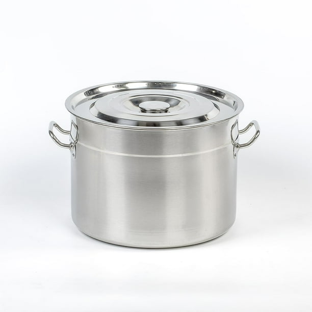 Lehman's Stainless Water Bath Canner Stockpot with Canning Rack 20