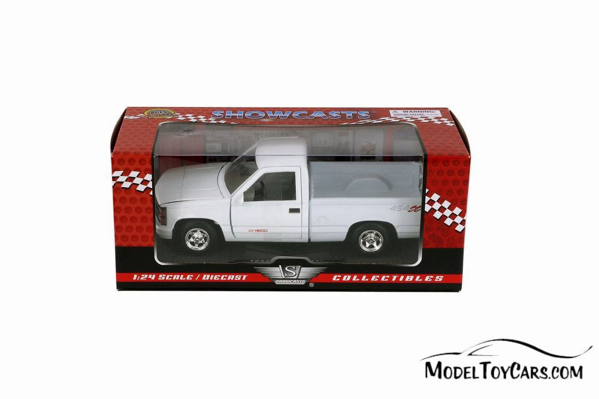 モーターマックス TL 1/24 '92 C-1500 454SS WHITE Amazon.com: Motormax 1992 Chevrolet 454 SS Pickup Truck