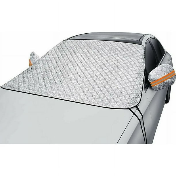 Protector anticongelante de alta resistencia, cubierta para parabrisas contra nieve y aguanieve para todo tipo de climas, protección multifuncional para automóviles, cupés, sedán, camiones,