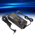 thumbnail image 1 of External Power Adapter, Variable Power Supply Adapter Universal Adjustable Speed 24V 5A With Voltage Display For Water Pump, 1 of 8