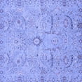 thumbnail image 1 of Ahgly Company Indoor Square Oriental Blue Traditional Area Rugs, 3' Square, 1 of 4