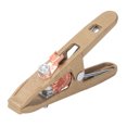 thumbnail image 2 of A Shape Ground Clamp, Brass Material 300A Grounding Clamp High Reliability  for MIG MMA TIG ARC Welding, 2 of 7