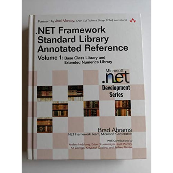 Pre-Owned Net Framework Standard Library Annotated Reference (Paperback) 0321154894 9780321154897