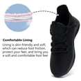 thumbnail image 3 of Zapatillas WYGRQBN para correr a la moda para mujer, negras, talla 38, 3 of 7