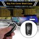 thumbnail image 2 of Funda de llave de coche TPU con borde en tono negro y plateado para Opel para Vauxhall para Astra HJK 2010-2019 - Funda de control remoto de 3 botones, 2 of 6