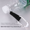 thumbnail image 4 of BRIGHTFUFU 5pcs Hebilla colgante en forma de D Portátil Botella de agua Soporte de aleación de aluminio Clip de botella de agua para acampar Senderismo, 4 of 8