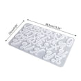 thumbnail image 5 of Large Alphabet Mold for Resin Resin Keychain Letter Molds with Hole Alphabet Silicone Epoxy Molds for Keychain Making, 5 of 8