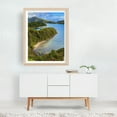 thumbnail image 2 of Sete Cidades Serenity - Sete Cidades Azores Portugal Photography Lake Scenic Nature Landscape Water Forest Travel Poster Oak Framed Wall Art Print 11 x 14 inches, 2 of 3