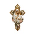 thumbnail image 2 of Dalxymotic Christmas Cross Ornament, Wooden Vintage Jesus Hanging Pendant Decor, Holiday Decorative Accent, Christmas Decorations Indoor Outdoor for Tree, Mantel, Shelf, Wall, 2 of 6